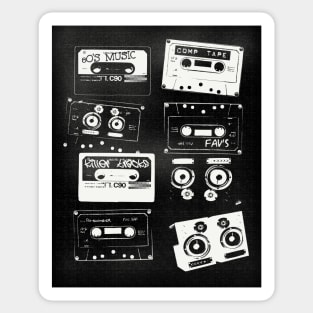 Cassette Tapes Sticker